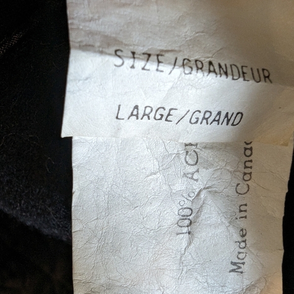 Vintage 1960s Men's Brown Faux Fur Russian Style Diplomat Hat - Picture 10 of 11